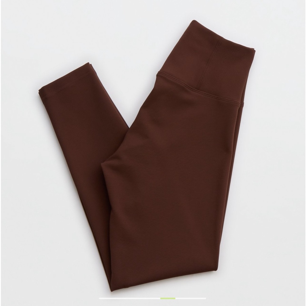 OFFLINE by Aerie Goals Ribbed Legging 🤎